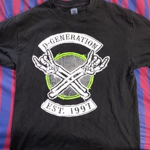 WWE D GENERATION X T SHIRT SIZE LARGE